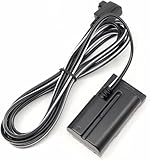 HaizEr Replacement New DK-415 DC Cable Power Coupler Battery Eliminator Connecting Adapter for Sony CCD-TR940 TR950E TR97 TRV201 TRV215 Camera, black