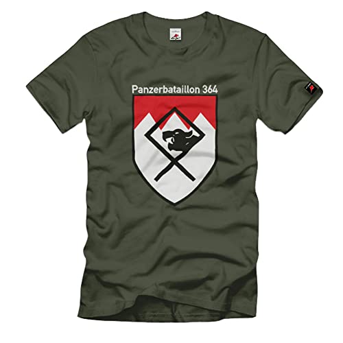 Blankbataillon 364 Bataillon Troppe Grenadier T-shirt #1338 vert XX-Large pour collectionneur