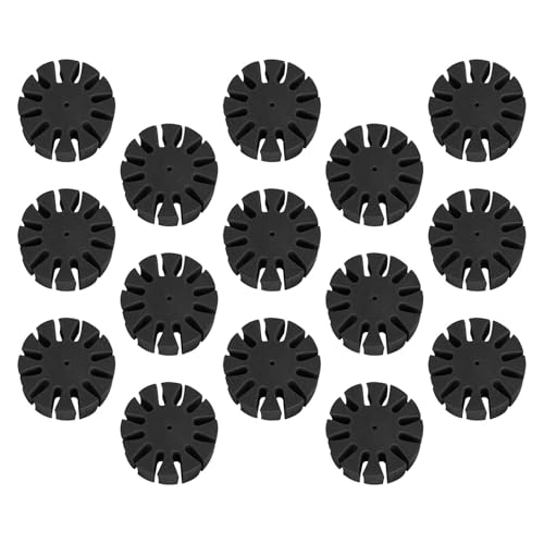 Sistema de almacenamiento de flechas negro Toddmomy con estante separador estable de 15 piezas