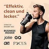 STRIVE CACAO PROTEIN | Vegan | 100% BIO | 500g Natur Eiweiß mit zertifiziertem Bio Kakao | Ohne Süßungsmittel & Aromen | Ohne Soja & Gluten | Mehrkomponenten 4K | Made in Germany DE-ÖKO-039