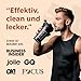 STRIVE CACAO PROTEIN | Vegan | 100% BIO | 500g Natur Eiweiß mit zertifiziertem Bio Kakao | Ohne Süßungsmittel & Aromen | Ohne Soja & Gluten | Mehrkomponenten 4K | Made in Germany DE-ÖKO-039