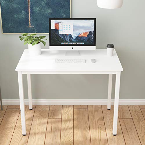 soges Mesa compacta para mesa de cocina, mesa de comedor, mesa de trabajo, color blanco, 100 x 60 cm