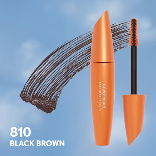 COVERGIRL Lash Blast Volume Mascara, Long-Wearing, Smudge-Proof, Cruelty Free - Black Brown (Pack of 1) - Image 4
