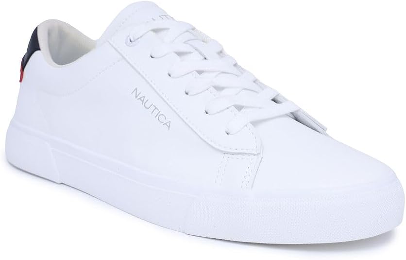 Nautica Men's Casual Shoe, Classic Lace-Up Low Top Loafer, Fashion Sneaker - in Medium & Wide Width Sizes
