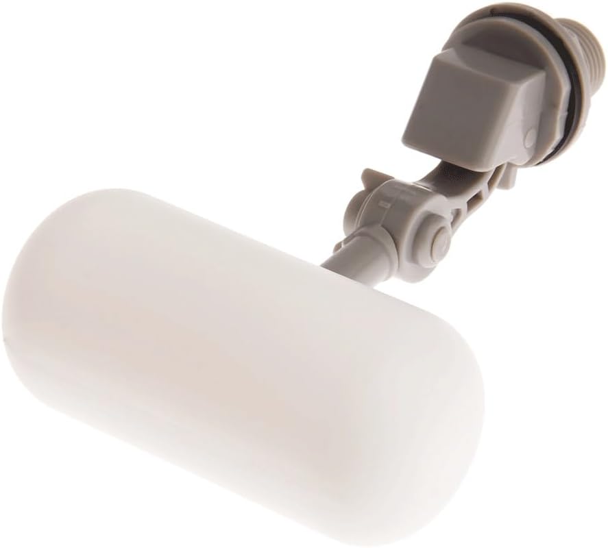 1/2 Inch Water Tank Flush Hydraulic Control Adjustable Float Valve - DN15 Float Ball Valve for DIY Projects