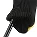 Andux Golf Hybrid Club Head Covers with Dial No. Tag Pack of 3 (All The Same Size) Black/Yellow
