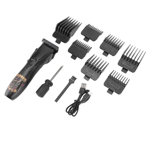 HURRISE Hair Clipper, Professional Cordless Electric Hair Trimmer with R