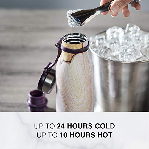 Contigo Couture Thermalock Vacuum-Insulated Stainless Steel Water Bottle, 20Oz, Chardonay Transparent #TOP3