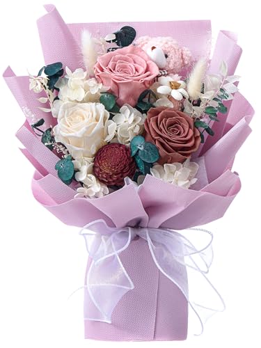 Polylove Forever Flower Bouquet Flowers for Delivery Prime Preserved Roses