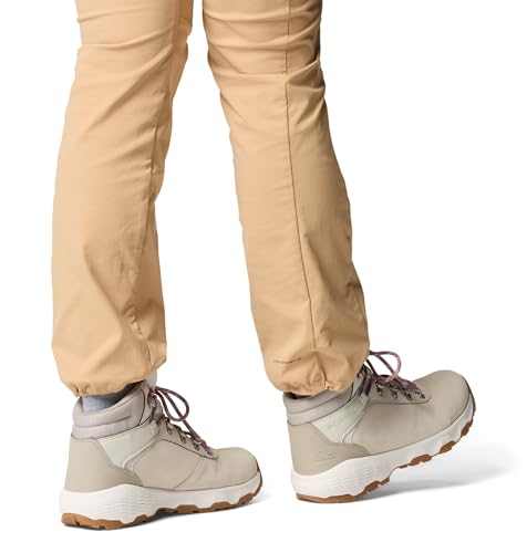 Columbia Women's Newton Wander Hiking Shoe, Cloud Grey/Cool Green, 8