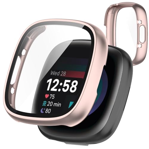 JXRICH Ή Fitbit Sense 2/Versa 4 P[X y PC+KX Fitbit Sense 2/Versa 4 p یJo[ x ȒP ϏՌ Sʕی Fitbit Sense 2/Versa 4 Jo[ Ή 