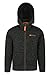 Mountain Warehouse Sweat-Shirt à Capuche Enfants Nevis - Zip intégral, Capuche Chaude, Poignets et Bordure nervurés, 2 Poches Avant - pour l'hiver Kaki 13 Ans