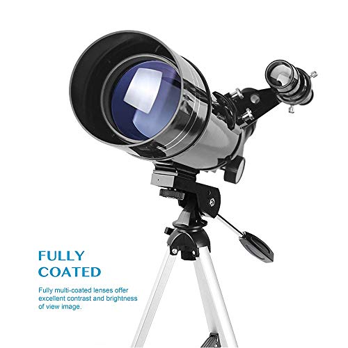 Telescopio Refractor Astronómico 70mm 400mm con Trípode y Soporte para Smartphone miniatura 5