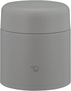 Zojirushi Stainless Steel Food Jar, 10-Ounce, Cloud Gray