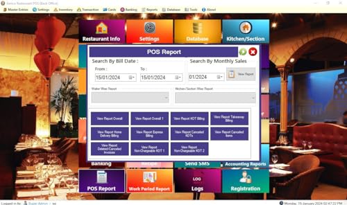 Amico Restaurant POS - GST one software for all your business needs Offline Billing And Invoicing Software (E-Mail Delivery Only) - Image 6