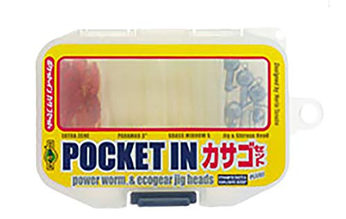 ecogear - Set de Bolsillo de kasago, Rojo, Talla única