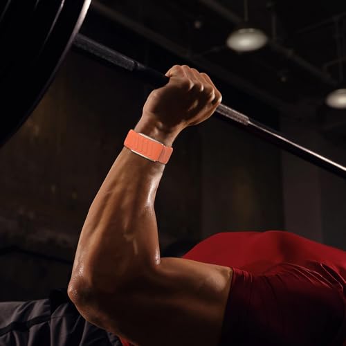 Image of omee Silicone Sport Band Compatible with Whoop 5.0 Band Strap Men Women, Breathable Sport Adjustable Waterproof Replacement Wristbands Straps for Whoop 5.0 Silicone Bands