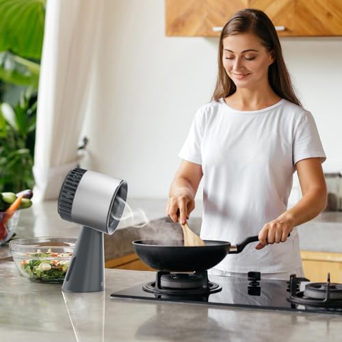 Image of Empava Portable Range Hood for Cooking, 3-Speed | Desktop Kitchen Exhaust Fan with Large Caliber and Oil Collection Cup for Indoor & Outdoor, RV, 13xFume Filters
