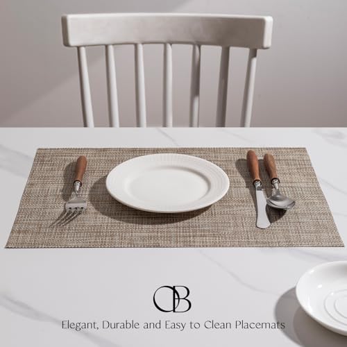 Placemats-Set-of-4-Easy-Clean-Woven-Vinyl-Placemats-for-Dining-Table-IndoorOutdoor-Place-Mats-Washable-PVC-Table-MatsCaramel