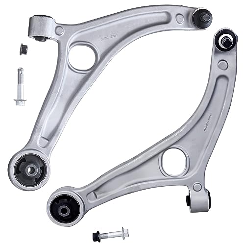 Image of Detroit Axle - 6pc Front End Control Arms Kit for Hyundai 2015-2017 Azera | 2014-2015 Kia Optima 2 Lower Control Arms with Ball Joints 2 Outer Tie Rods 2 Sway Bars Replacement