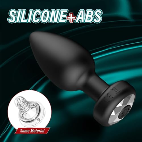 Plug anal vibrateur télécommandé pour hommes avec masseur de prostate portable - 5