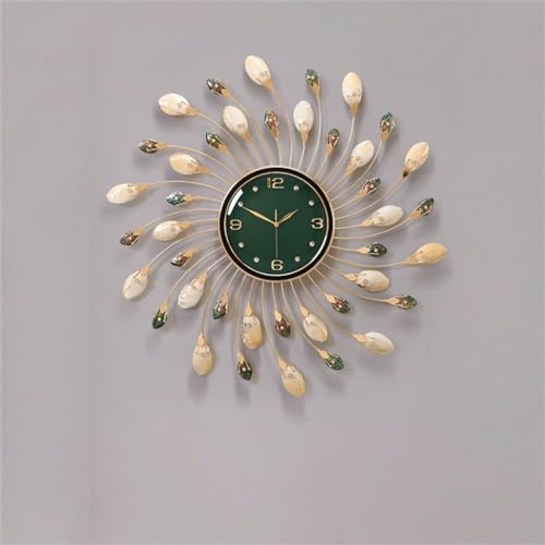Horloge quartz murale de prestige XJBTBA décoration artistique haut de gamme