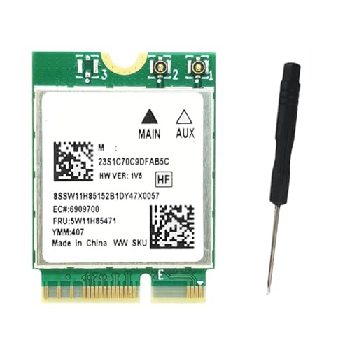 Tarjeta WiFi7 RTL8922AE M.2 Bluetooth 5.4 adaptador red inalámbrico tribanda 6338 Mbps PC