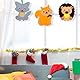 Deepton Bastelsets für Kinder Herbst, Basteln Herbst, Herbst Tier Bastelsets, DIY Filz Herbst Kreativset, Herbst Deko für 3 4 5 6 7 8 9 10 jahre Halloween Weihnachten