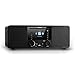 Produktbild AUNA IR-190 - Digitalradio, Internetradio, UKW Radio, 2 x 8 W RMS, Wecker, Netzwerkplayer, Bluetooth, USB-Port, AUX-Eingang, WLAN-Radio, 2, 8-Zoll TFT-Farbdisplay, schwarz