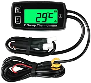 Compteur Horaire Étanche Nine Rong NR-HM006 Pour Moto, Motocross - Branchement Sur Bougie D'Allumage
