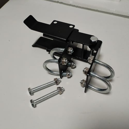 Pxoerzy Chain Link Fence Strong Arm Double Gate Latch for 1-3/8"- Latches Two Gates Together Without The Need of a Drop Rod - Chain Link Farm Fence Gate Latches for Metal Gates by Pxoerzy - Used condition - Image 3