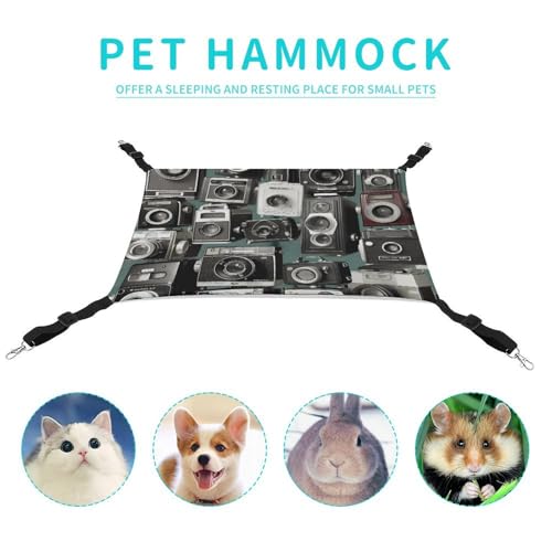 Hamac à suspendre pour chat lit doux réglable lapins petits animaux - 5