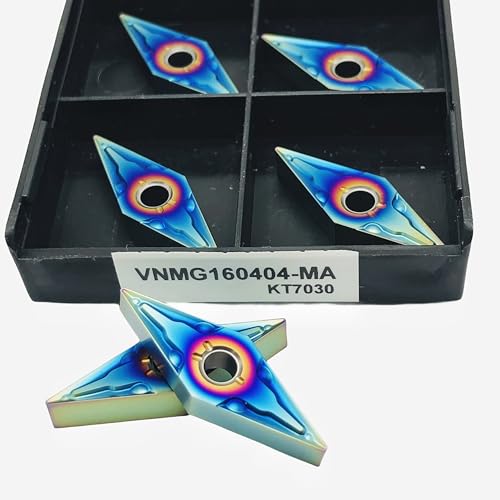 Lathe Tools 10pcs VNMG160404 Carbide Insert herramienta de torneado miniatura 2