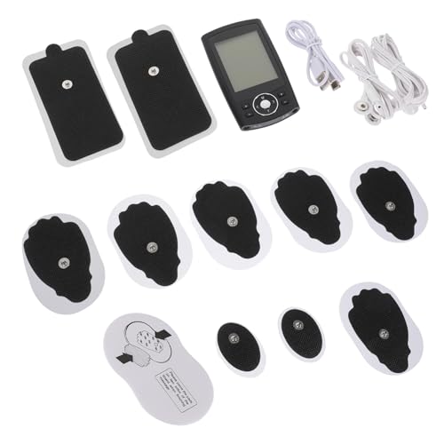 FOMIYES 1 Juego masajeador massage masajes electro estimuladores pernera electroestimulador fisioterapia máquina de estimulador muscular masaje electrico el plastico
