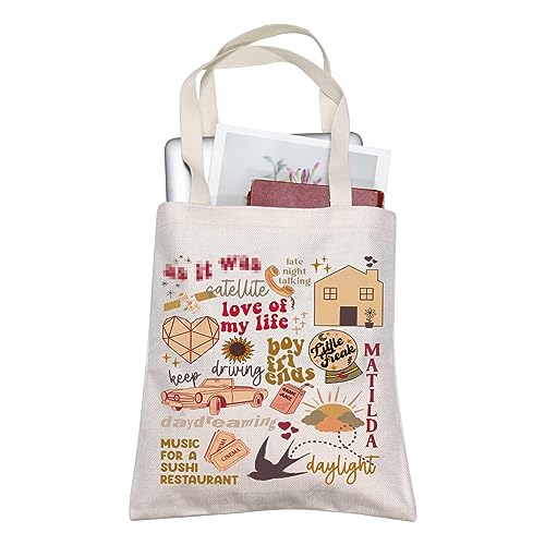 BLUPARK Singer's Merch Singer Tote Bag Singer Album Inspired Gifts Fans Gift Cross-body Bag Music Lover Gift HS Merchandise