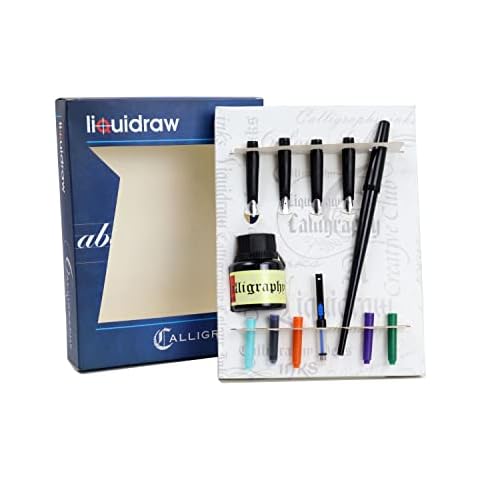 Liquidraw Calligraphy Pen Set with Ink Cover