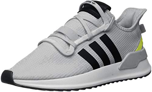 adidas Originals Men's U Path Run Hiking Shoe, Grey/Core Black/Hi-Res Yellow, 11.5