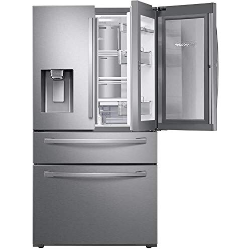 Samsung Rf22R7351Sr 22.4 Cu. Ft. Stainless French Door Counter Depth Refrigerator #TOP4