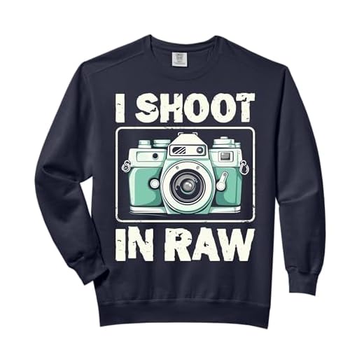 Funny 'I Shoot In Raw' Sweatshirt