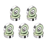 【Material】Kohlenstoffstahl, schnelle W?rmeableitung, Haltbarkeit und Best?ndigkeit gegen Verformung bei starker Belastung. Grenzwert 36.000 U / min mit Fettschmierung.