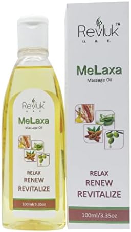 Melaxa Body Massage Oil for Women & Men - Sensuous & Relaxing Body Oil for Dry Skin to Normal Skin with Sunflower Oil & Almond Oil | Aromatherapy Massage Oil for Pain & Stress Relief 100 ml