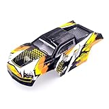 RC-Zubehör Für SCY 16101 16102 16103 1620 Fernbedienung Auto Shell Karosserie Dekoration Autozubehör RC Trucks Karosserie RC Auto Upgrade Teile(Yellow)