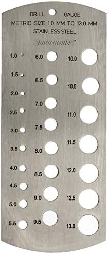 Silverline 598570 Drill Gauge 1 - 13 mm