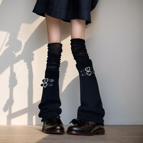 Sup-Coente Y2k Alt Leg Warmers for Women Goth Hippie Punk Harajuku Fashion Cute2