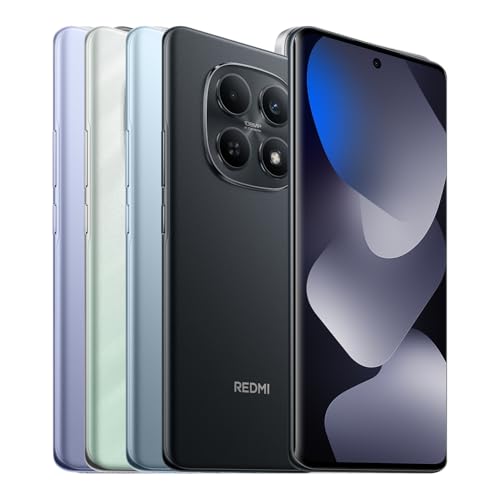 XIAOMI Redmi Note 15 Smartphone (8+256 GB) – 6000-mAh-Akku, wassergeschützt, 108-MP-Kamera, 6,77" FHD+ Display, Schwarz, 2 Jahre Garantie – Bild 5