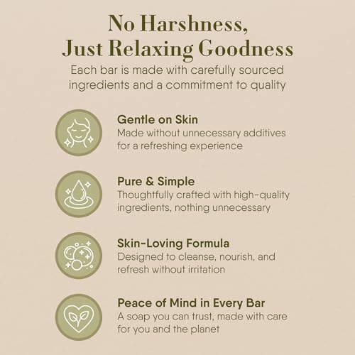 360Feel Berry Sage Soap - Made in USA - Castile Handmade, All-Natural, Cold Processed - Infused with Berry Sage for Refreshing Cleanse, Gentle Moisturizing Care, and Rich Creamy Lather - 5 oz