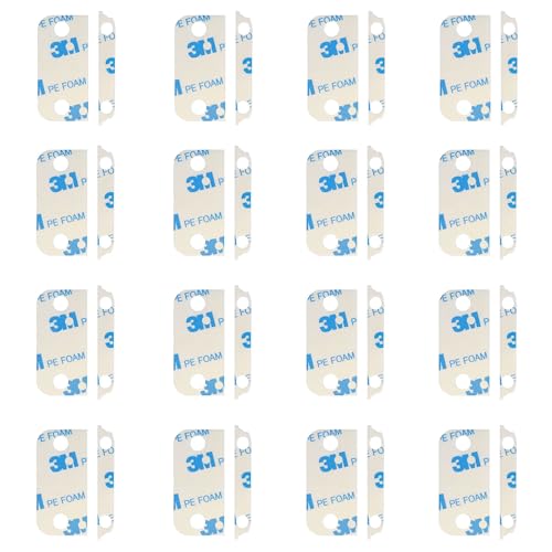 Image of ONTEN Replacement Adhesive Tape for Ring Alarm Contact Sensors (2nd Gen) - 32 Pre-Cut Double-Sided Pads - Easy Install, Strong Hold for Sensors & Magnets - 16 Sensor Pads + 16 Magnet Pads