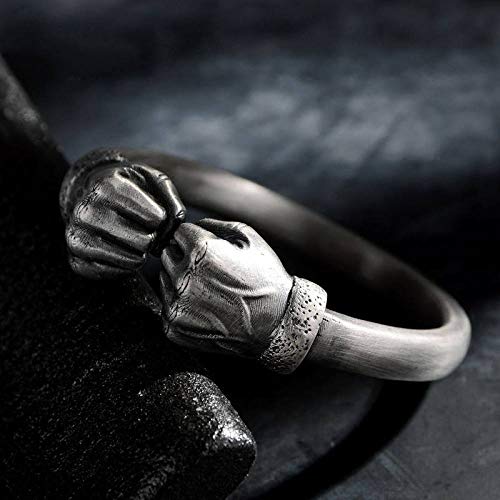Bangle argent 925 rigide unisexe idée cadeau anniversaire