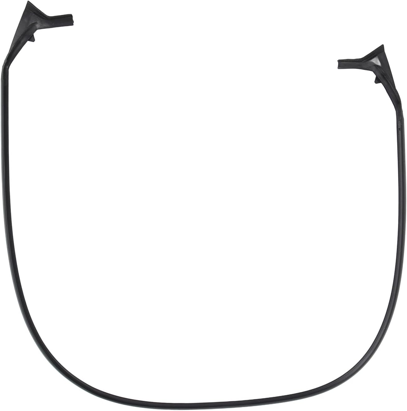 Keenso Rear Windshield Trim,51717033257 Rear Lower Windshield Molding for 7 Series E65 E66 2000 to 2008