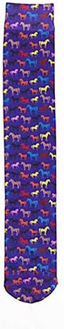 Ovation Zocks Ladies Boot Socks Multi Horse